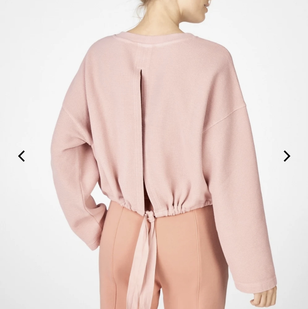 Fabletics Open Back Sweater